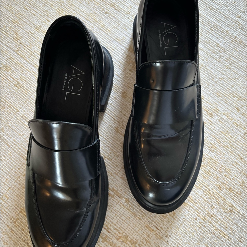 AGL platform lug sole loafers - Picture 2 of 6